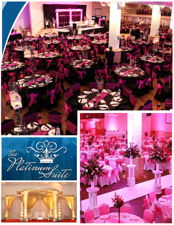 Wedding Venue Leicester Abou the Platinum Suite