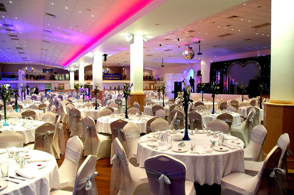 Wedding Reception Decor The Platinum Suite Leicester